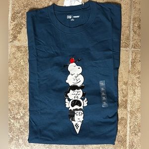Brand new Japanese Uniqlo t shirt Peanuts x Uniqlo collab